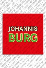 ART-DOMINO® BY SABINE WELZ Johannnisburg – Schriftzug