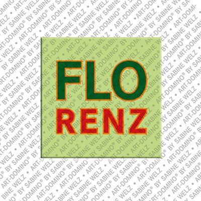 MAGNET-STORIES Florenz– Schriftzug