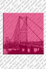 ART-DOMINO® BY SABINE WELZ Istanbul – Bosporus Brücke