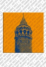 ART-DOMINO® BY SABINE WELZ Istanbul – Galata Turm
