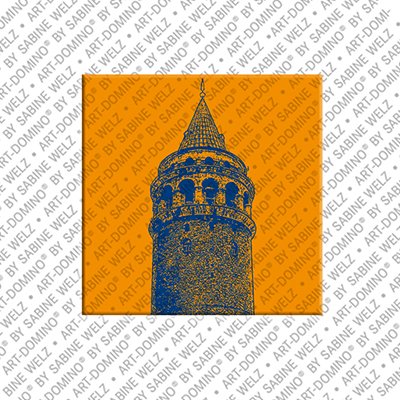 ART-DOMINO® BY SABINE WELZ Istanbul – Galata Turm