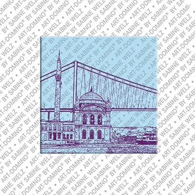 MAGNET-STORIES Istanbul – Ortaköy Moschee a. d. Bosporus Brücke