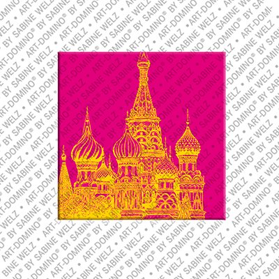 ART-DOMINO® BY SABINE WELZ Moskau – Basilius-Kathedrale
