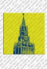 ART-DOMINO® BY SABINE WELZ Moskau – Spasskaya-Tower