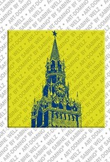 ART-DOMINO® BY SABINE WELZ Moskau – Spasskaya-Tower