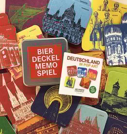 MAGNET-STORIES Bierdeckel-Memo "Deutschland in POP ART"