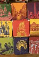 MAGNET-STORIES Bierdeckel-Memo "Deutschland in POP ART"