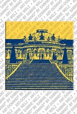 ART-DOMINO® BY SABINE WELZ Potsdam – Schloss Sanssouci 3