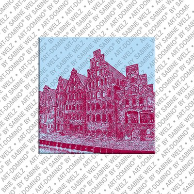 ART-DOMINO® BY SABINE WELZ Lübeck – Salzspeicher