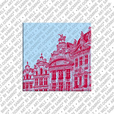 MAGNET-STORIES Brüssel – Grand Place Gildehäuser