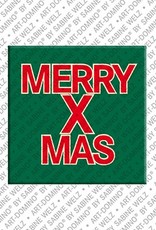 MAGNET-STORIES Merry X Mas – Magnet mit Merry X Mas