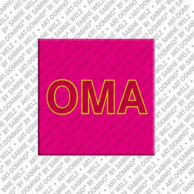 MAGNET-STORIES OMA - Magnet Relatives - Grand-mère