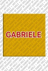 MAGNET-STORIES Gabriele - Aimant avec le nom Gabriele