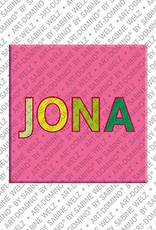 MAGNET-STORIES Jona - Magnet with the name Jona