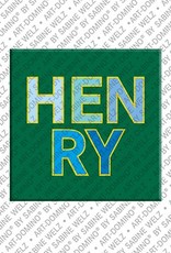 MAGNET-STORIES Henry - Magnet mit dem Vornamen Henry