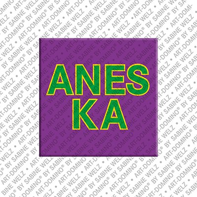 MAGNET-STORIES Aneska - Magnet with the name Aneska