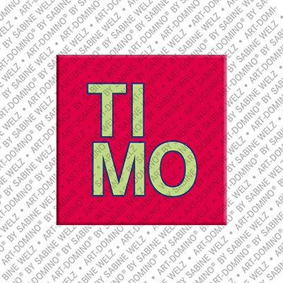 MAGNET-STORIES Timo - Magnet mit dem Vornamen Timo