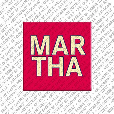MAGNET-STORIES Martha - Magnet with the name Martha