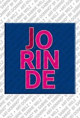 ART-DOMINO® BY SABINE WELZ Jorinde - Magnet with the name Jorinde