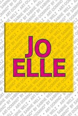 ART-DOMINO® BY SABINE WELZ Joelle - Magnet with the name Joelle