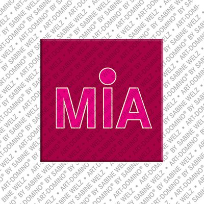 MAGNET-STORIES Mia - Magnet mit dem Vornamen Mia