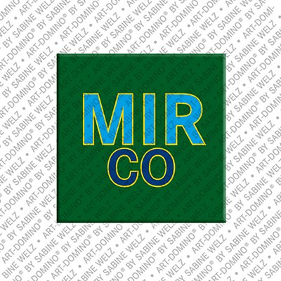 MAGNET-STORIES Mirco - Magnet mit dem Vornamen Mirco