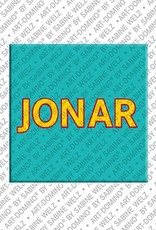 MAGNET-STORIES Jonar - Aimant avec le nom Jonar