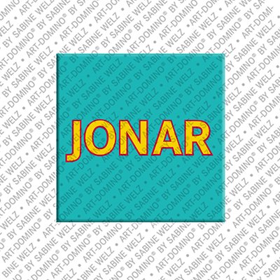 MAGNET-STORIES Jonar - Magnet with the name Jonar