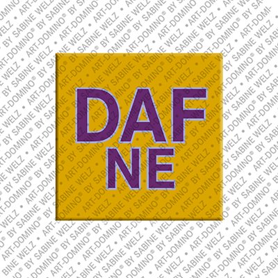 ART-DOMINO® BY SABINE WELZ Dafne - Aimant avec le nom Dafne