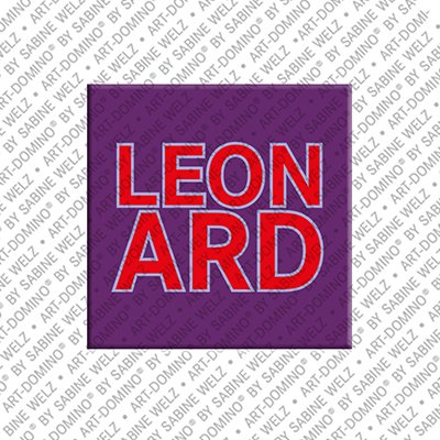 MAGNET-STORIES Leonard - Magnet mit dem Vornamen Leonard