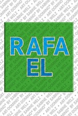 MAGNET-STORIES Rafael - Magnet mit dem Vornamen Rafael