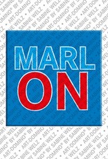 MAGNET-STORIES Marlon - Magnet mit dem Vornamen Marlon