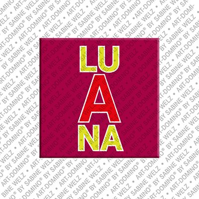 MAGNET-STORIES Luana - Aimant avec le nom Luana