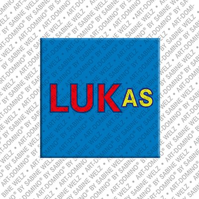 MAGNET-STORIES Lukas - Magnet with the name Lukas
