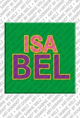 MAGNET-STORIES Isabel - Magnet with the name Isabel