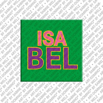 MAGNET-STORIES Isabel - Magnet mit dem Vornamen Isabel