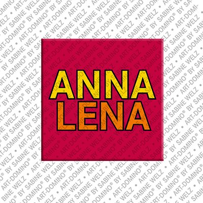 MAGNET-STORIES Annalena - Magnet mit dem Vornamen Annalena