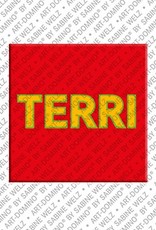 MAGNET-STORIES Terri - Magnet mit dem Vornamen Terri