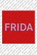 MAGNET-STORIES Frida - Magnet with the name Frida