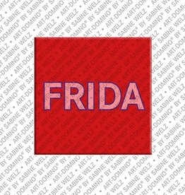 ART-DOMINO® BY SABINE WELZ Magnet - FRIDA