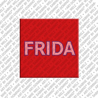 MAGNET-STORIES Frida - Magnet mit dem Vornamen Frida