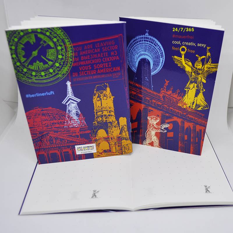 MAGNET-STORIES Carnet avec des motifs de Berlin