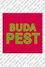 MAGNET-STORIES Budapest - Lettrage Budapest