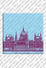 ART-DOMINO® BY SABINE WELZ Budapest – Parliament building - 1