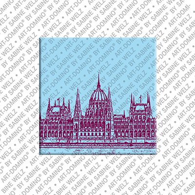 ART-DOMINO® BY SABINE WELZ Budapest – Parliament building - 1