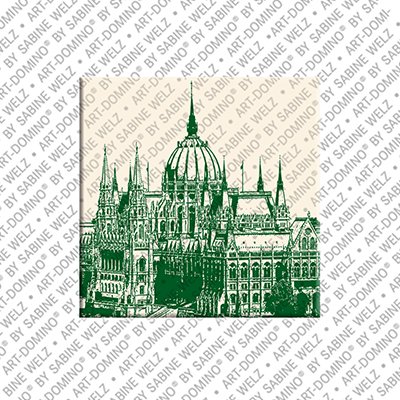 ART-DOMINO® BY SABINE WELZ Budapest – Parlamentsgebäude - 2