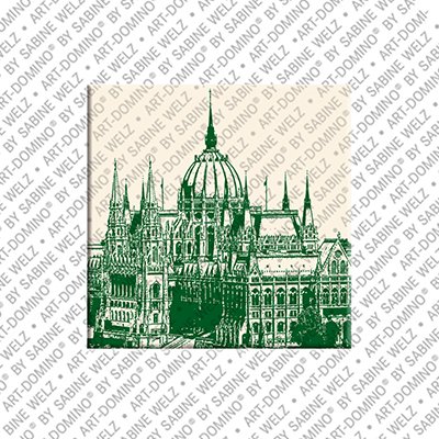 ART-DOMINO® BY SABINE WELZ Budapest – Parliament building - 2