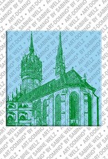 ART-DOMINO® BY SABINE WELZ Wittenberg – Castle Church (Church of the Reformation) - 1