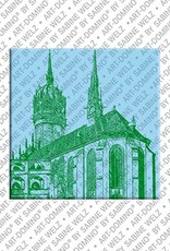 ART-DOMINO® BY SABINE WELZ Wittenberg – Schloßkirche (Kirche der Reformation) - 1