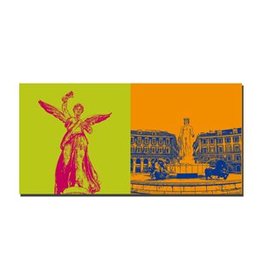ART-DOMINO® BY SABINE WELZ PICTURE ON CANVAS - NICE - 5602